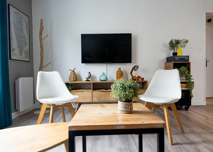 4 Personnes En Centre-ville Apartmán